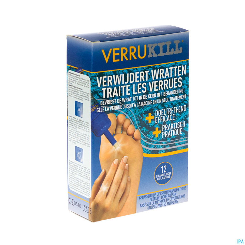 Verrukill contre verrues 50ml (12 applic.)