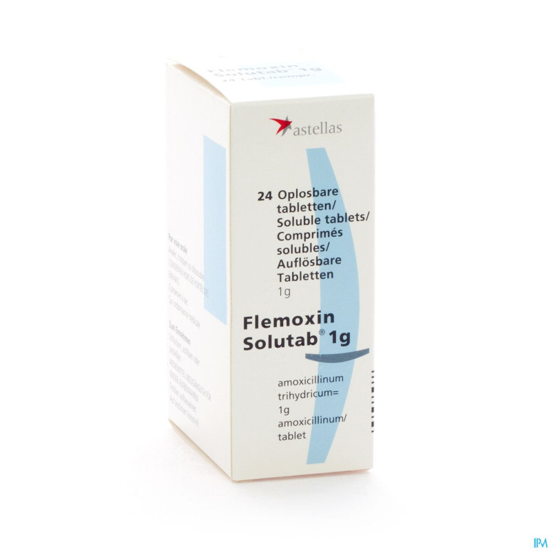 Flemoxin solutab 24x1g