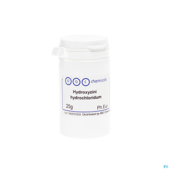 Hydroxyzine hcl    25g abc