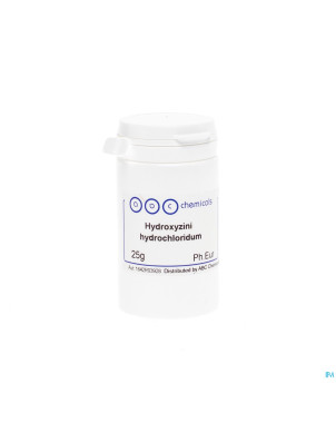 Hydroxyzine hcl    25g abc