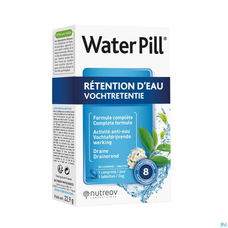 Physcience water pill anti retention eau comp 30