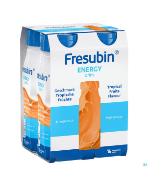 Fresubin energy drink fruits tropicaux  fl 4x200ml
