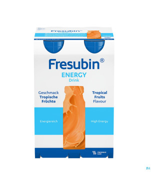 Fresubin energy drink fruits tropicaux  fl 4x200ml