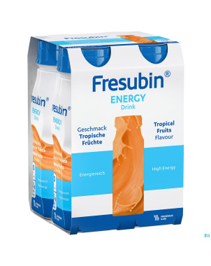Fresubin energy drink fruits tropicaux  fl 4x200ml