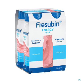 Fresubin energy drink fraise    fl 4x200ml