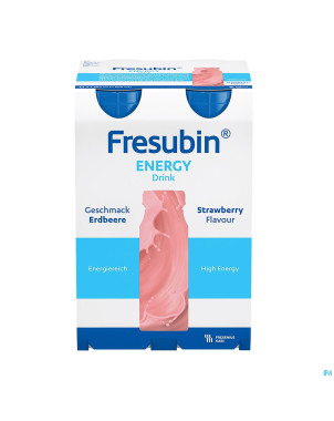 Fresubin energy drink fraise    fl 4x200ml
