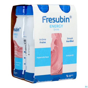 Fresubin energy drink fraise    fl 4x200ml