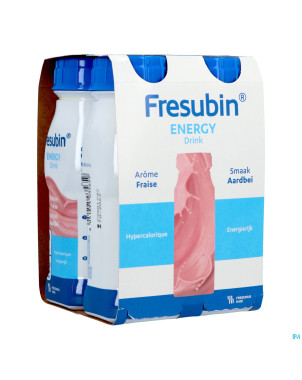 Fresubin energy drink fraise    fl 4x200ml