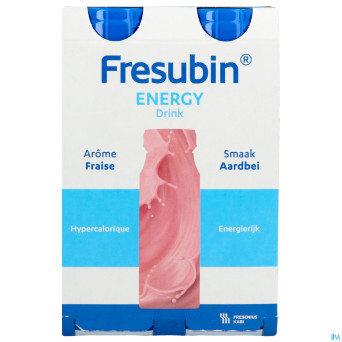 Fresubin energy drink fraise    fl 4x200ml