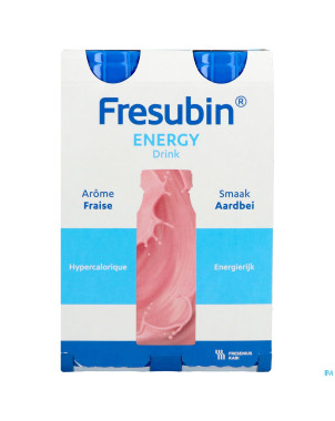 Fresubin energy drink fraise    fl 4x200ml