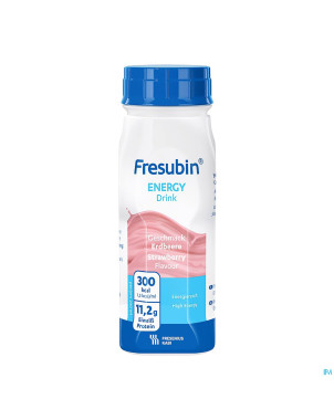 Fresubin energy drink fraise    fl 4x200ml