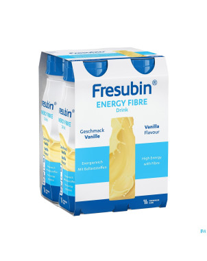 Fresubin energy fibre drink vanille    fl 4x200ml