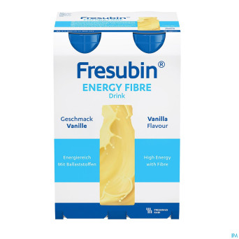Fresubin energy fibre drink vanille    fl 4x200ml