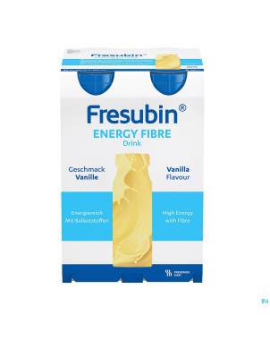 Fresubin energy fibre drink vanille    fl 4x200ml