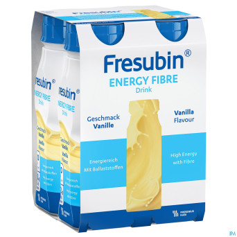 Fresubin energy fibre drink vanille    fl 4x200ml