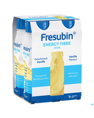 Fresubin energy fibre drink vanille    fl 4x200ml