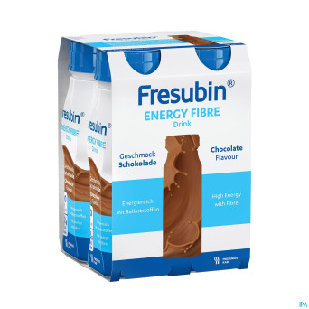Fresubin energy fibre drink chocolat    fl 4x200ml
