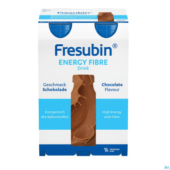 Fresubin energy fibre drink chocolat    fl 4x200ml
