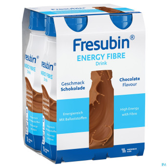 Fresubin energy fibre drink chocolat    fl 4x200ml