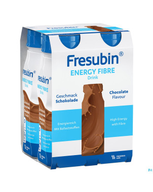 Fresubin energy fibre drink chocolat    fl 4x200ml