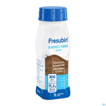 Fresubin energy fibre drink chocolat    fl 4x200ml