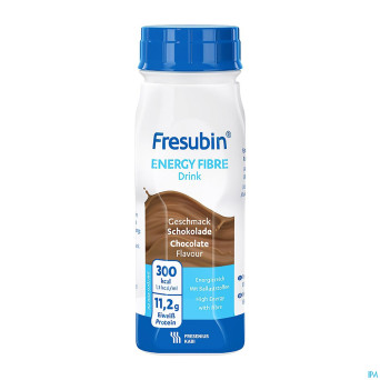 Fresubin energy fibre drink chocolat    fl 4x200ml