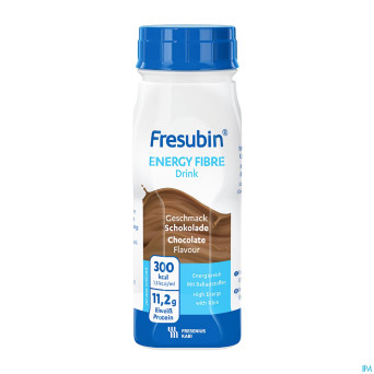 Fresubin energy fibre drink chocolat    fl 4x200ml