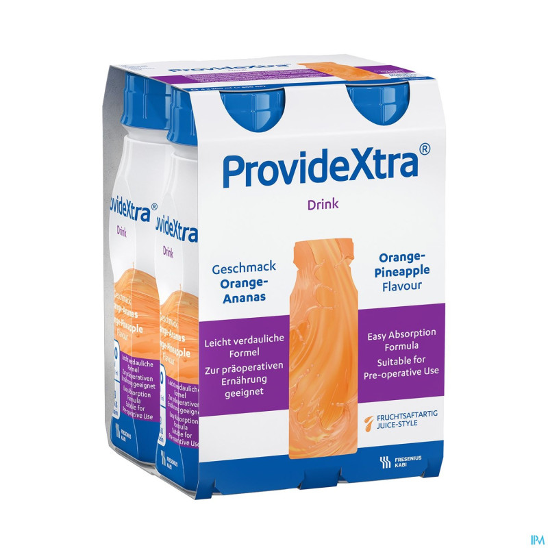Provide xtra drink ananas-orange    fl 4x200ml
