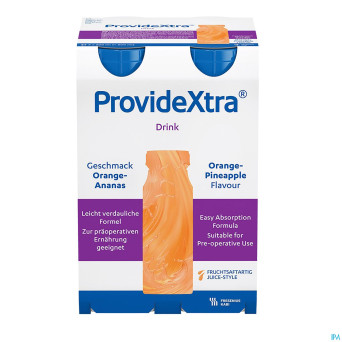 Provide xtra drink ananas-orange    fl 4x200ml