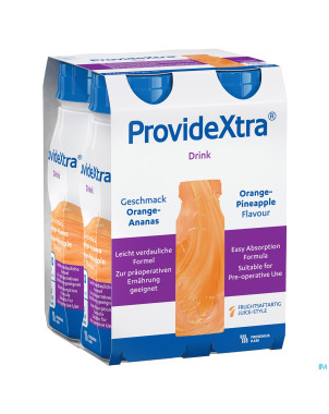Provide xtra drink ananas-orange    fl 4x200ml