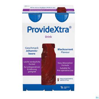 Provide xtra drink cassis    fl 4x200ml