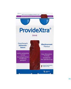 Provide xtra drink cassis    fl 4x200ml