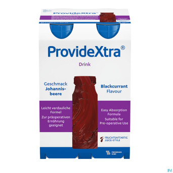 Provide xtra drink cassis    fl 4x200ml
