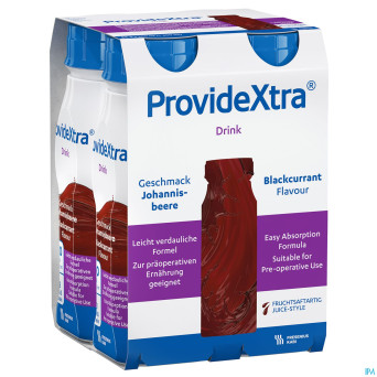 Provide xtra drink cassis    fl 4x200ml