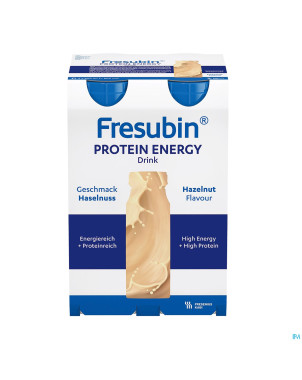 Fresubin protein energy drink noisettes fl 4x200ml