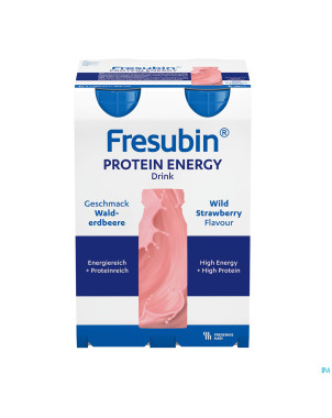 Fresubin protein energy drink frais.bois fl4x200ml