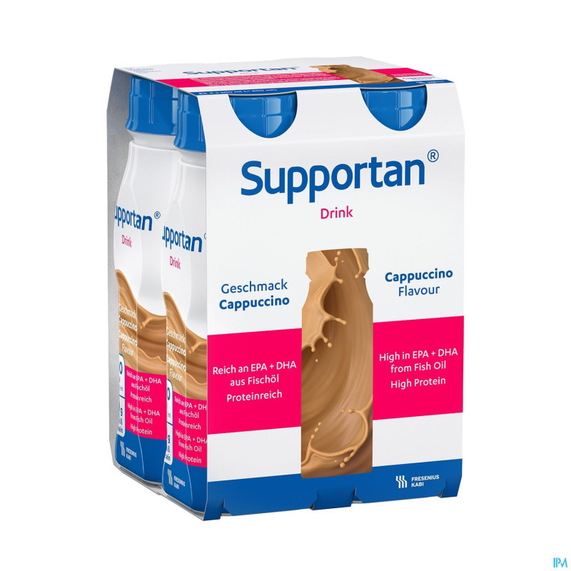 Supportan cappuccino    fl 4x200ml 7018601