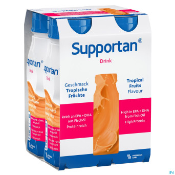 Supportan fruits tropicaux   fl 4x200ml 7019601