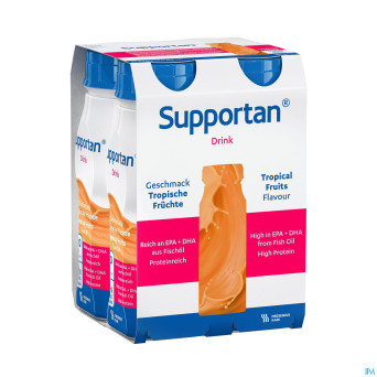 Supportan fruits tropicaux   fl 4x200ml 7019601