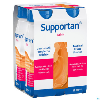 Supportan fruits tropicaux   fl 4x200ml 7019601