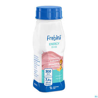 Frebini energy drink enfants fraise fl 4x200ml