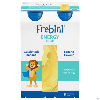 Frebini energy drink enfants banane fl 4x200ml
