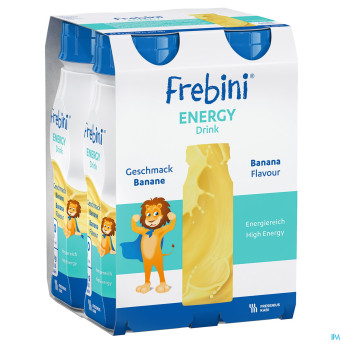 Frebini energy drink enfants banane fl 4x200ml
