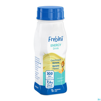 Frebini energy drink enfants banane fl 4x200ml