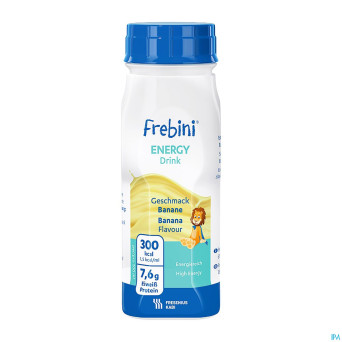 Frebini energy drink enfants banane fl 4x200ml