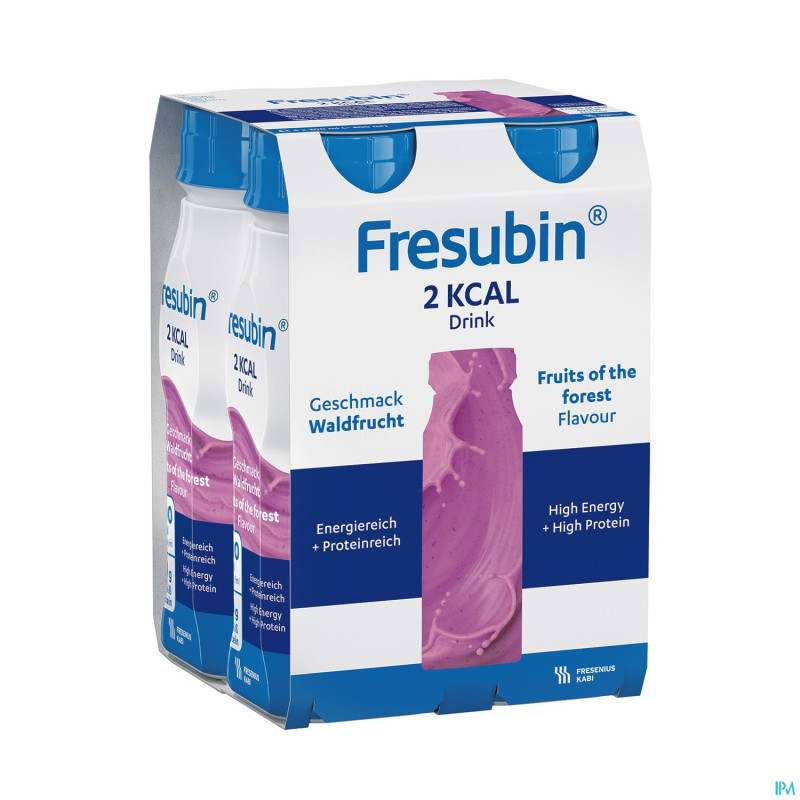 Fresubin 2 kcal drink fruit foret    fl 4x200ml