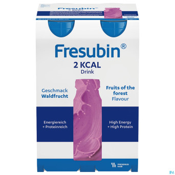 Fresubin 2 kcal drink fruit foret    fl 4x200ml
