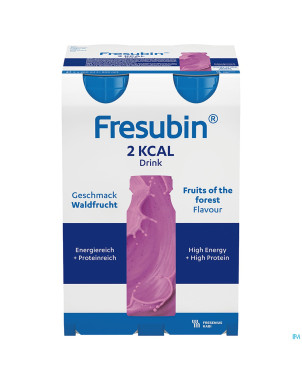 Fresubin 2 kcal drink fruit foret    fl 4x200ml