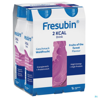 Fresubin 2 kcal drink fruit foret    fl 4x200ml