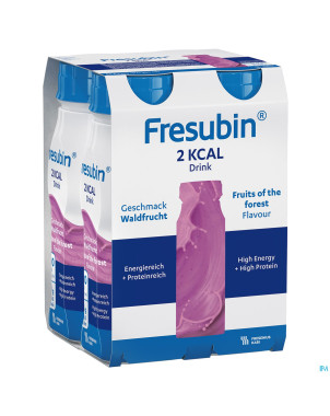 Fresubin 2 kcal drink fruit foret    fl 4x200ml